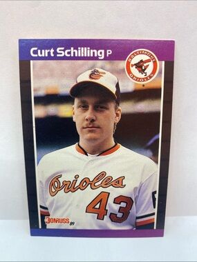 Curt Schilling 1989 Donruss - Orioles #635 (088)